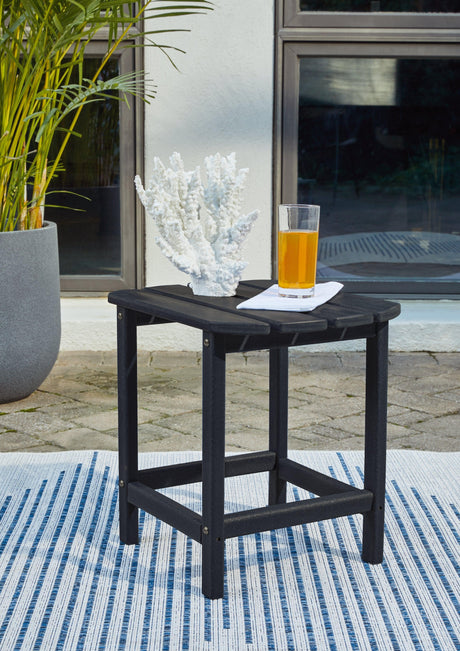 Sundown Treasure Black End Table by Ashley at Eve Furniture