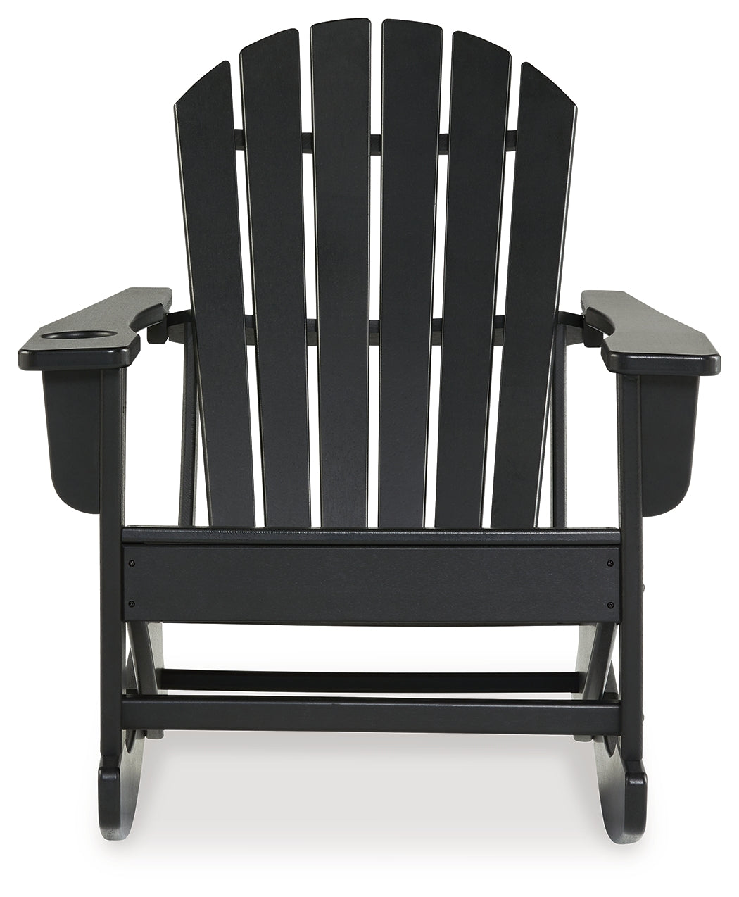 Sundown Treasure Black Outdoor Rocking Chair