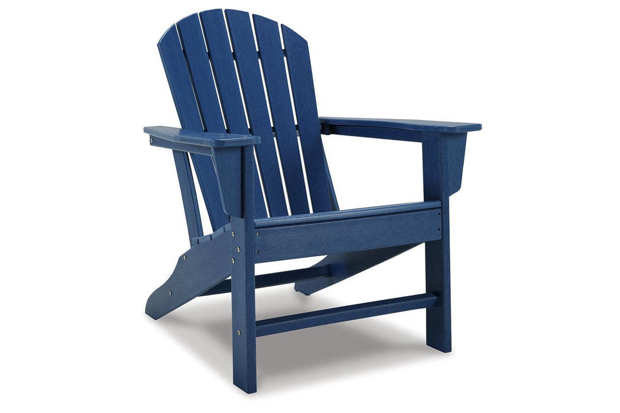 Sundown Treasure Blue Adirondack Chair by Ashley at Eve Furniture