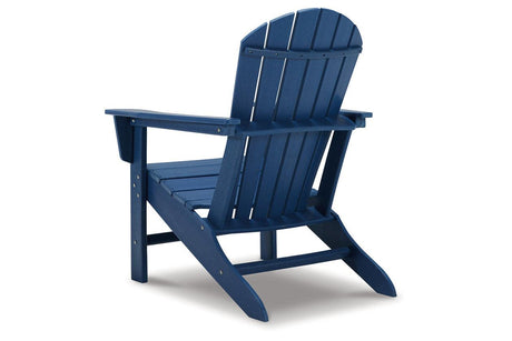 Sundown Treasure Blue Adirondack Chair by Ashley at Eve Furniture