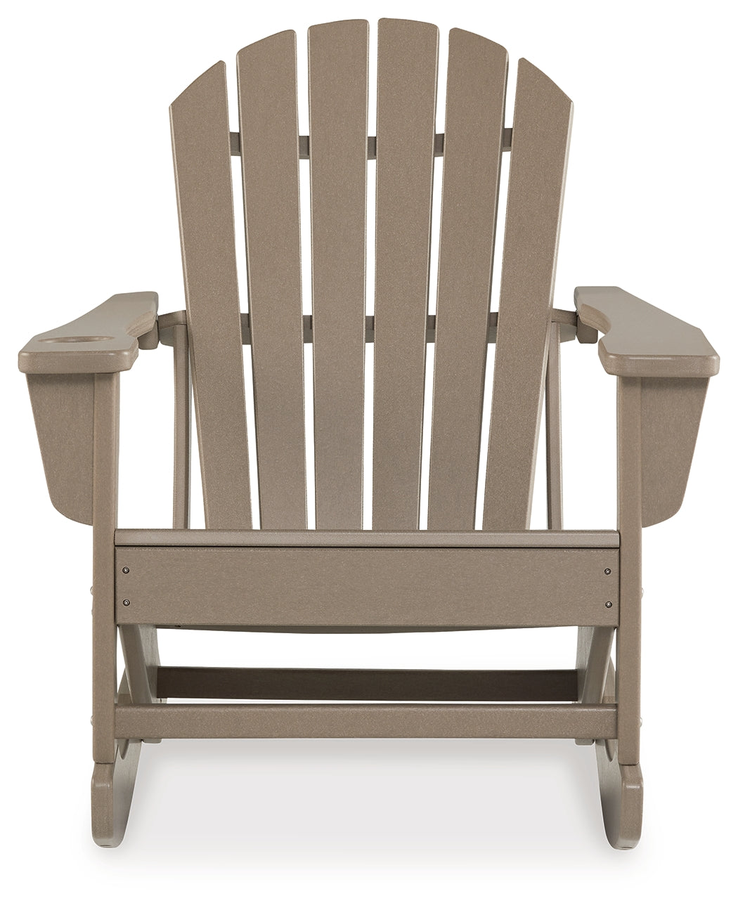 Sundown Treasure Driftwood Outdoor Rocking Chair