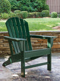 Sundown Treasure Green Adirondack Chair by Ashley at Eve Furniture