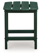 Sundown Treasure Green Outdoor End Table by ASHLEY FURNITURE at Eve Furniture