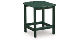 Sundown Treasure Green Outdoor End Table by ASHLEY FURNITURE at Eve Furniture