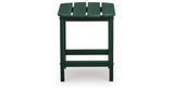 Sundown Treasure Green Outdoor End Table by ASHLEY FURNITURE at Eve Furniture