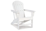 Sundown Treasure White Adirondack Chair by Ashley at Eve Furniture