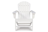 Sundown Treasure White Adirondack Chair by Ashley at Eve Furniture