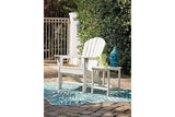 Sundown Treasure White Adirondack Chair by Ashley at Eve Furniture