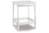 Sundown Treasure White End Table by Ashley at Eve Furniture
