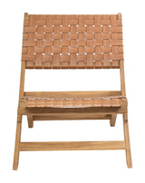 Sunflare Brown Outdoor Lounge Chair by Zuomod at Eve Furniture