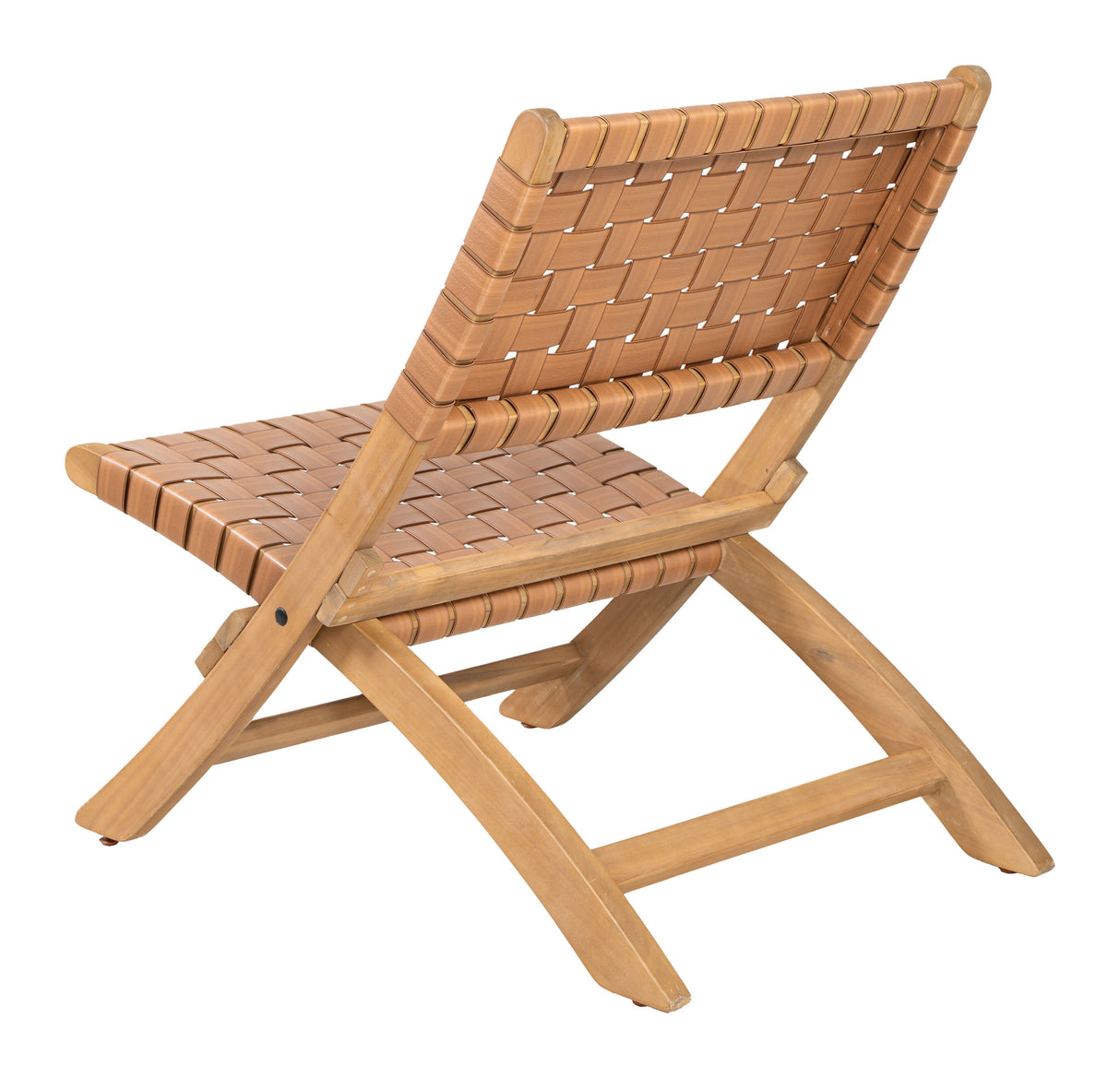 Sunflare Brown Outdoor Lounge Chair by Zuomod at Eve Furniture