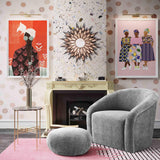 Sunflower Antique Wall Mirror by TOV Furniture at Eve Furniture