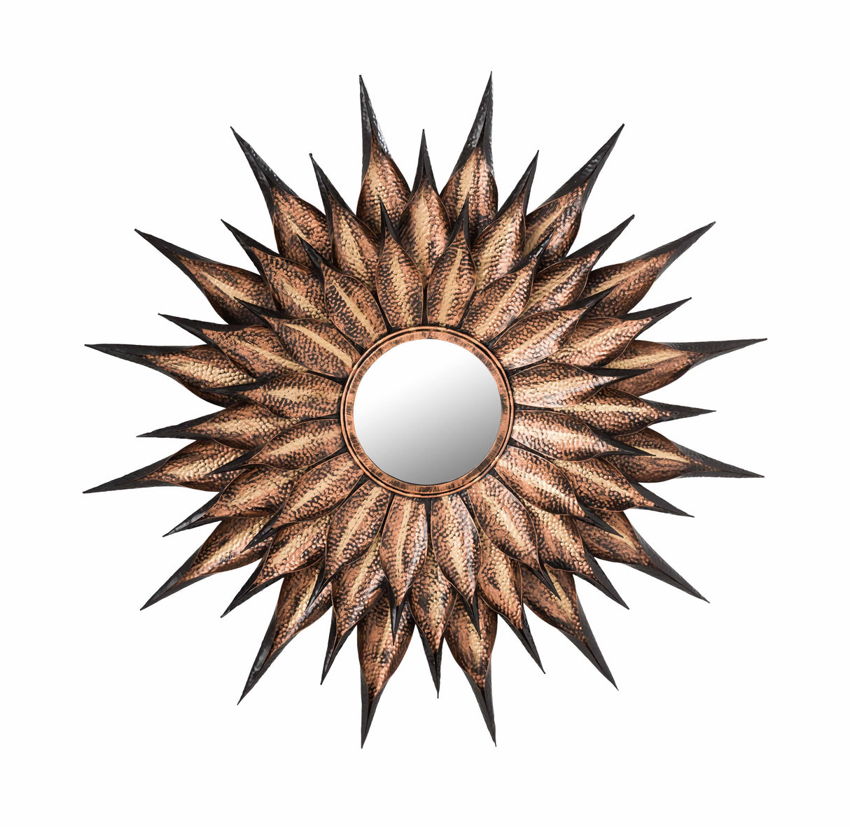 Sunflower Antique Wall Mirror by TOV Furniture at Eve Furniture