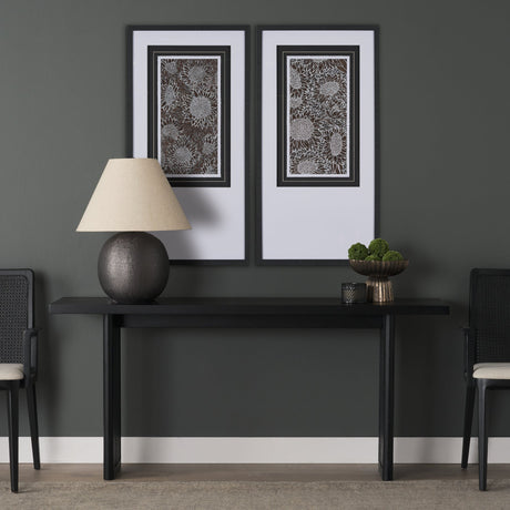 Sunflower Fest II by Mercana Studio a Hand Embellished Textured Framed Art Print Matted under Glass by Mercana at Eve Furniture