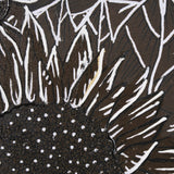 Sunflower Fest III by Mercana Studio a Hand Embellished Textured Framed Art Print by Mercana at Eve Furniture