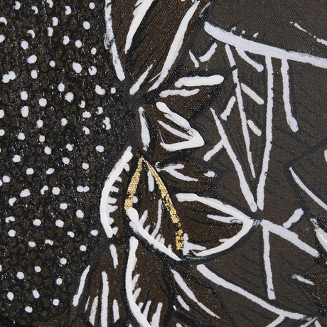 Sunflower Fest III by Mercana Studio a Hand Embellished Textured Framed Art Print by Mercana at Eve Furniture