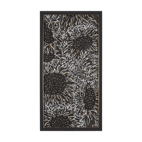 Sunflower Fest III by Mercana Studio a Hand Embellished Textured Framed Art Print by Mercana at Eve Furniture