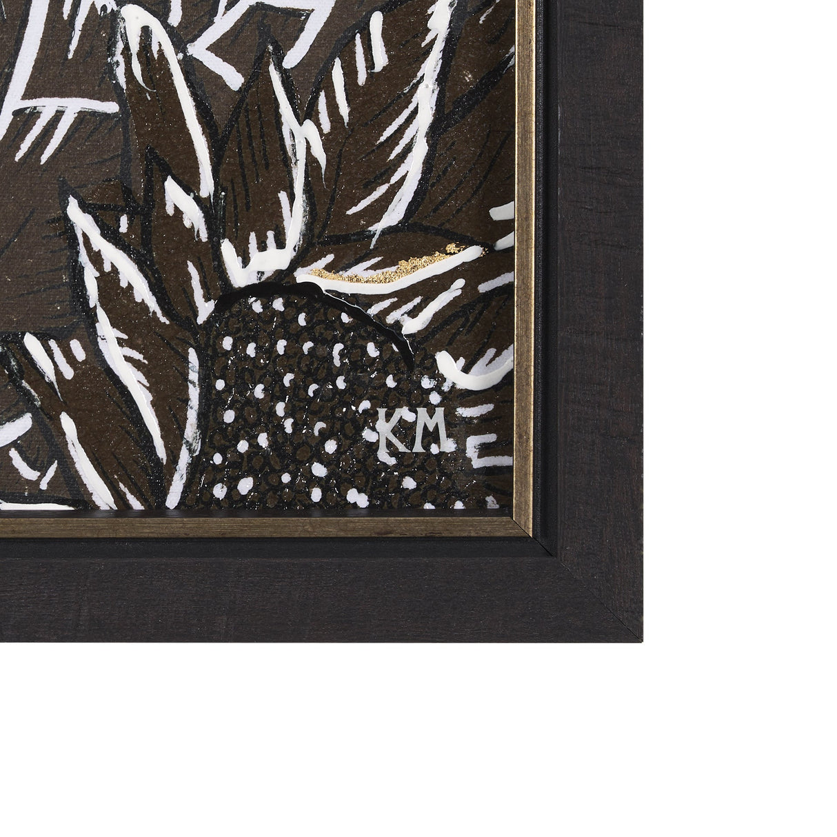 Sunflower Fest VI by Mercana Studio a Hand Embellished Textured Framed Art Print by Mercana at Eve Furniture
