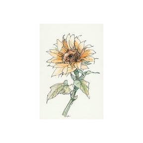 Sunflower II by Mercana Studio a Hand Embellished Textured Canvas by Mercana at Eve Furniture
