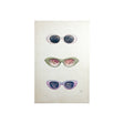 Sunglass Collection I by NaTar a Hand Embellished Textured Canvas by Mercana at Eve Furniture