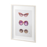 Sunglass Collection II by Mercana Studio Hand Embellished Framed Art Print Matted under Glass by Mercana at Eve Furniture