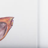 Sunglass Collection II by Mercana Studio Hand Embellished Framed Art Print Matted under Glass by Mercana at Eve Furniture