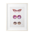 Sunglass Collection II by Mercana Studio Hand Embellished Framed Art Print Matted under Glass by Mercana at Eve Furniture