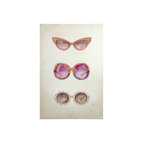 Sunglass Collection II by NaTar a Hand Embellished Textured Canvas by Mercana at Eve Furniture
