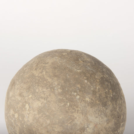 Sunita Set of 3 Gray Paper Mache Orbs by Mercana at Eve Furniture