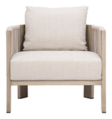 Sunlit Gray Springs Accent Chair by Zuomod at Eve Furniture