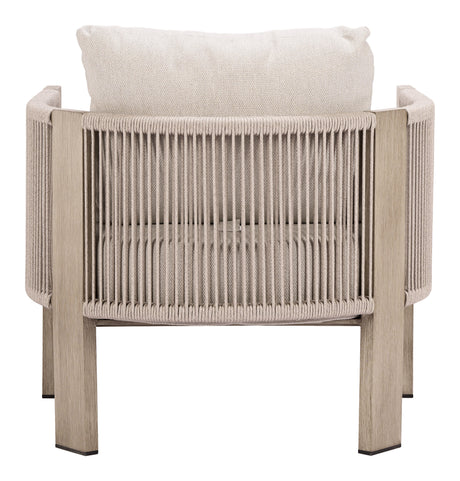 Sunlit Gray Springs Accent Chair by Zuomod at Eve Furniture