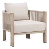 Sunlit Gray Springs Accent Chair by Zuomod at Eve Furniture