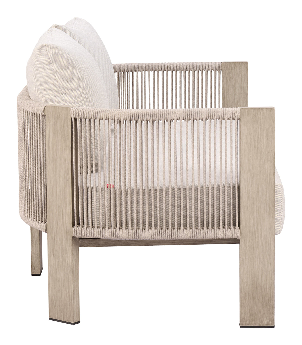 Sunlit Springs Gray Outdoor Sofa by Zuomod at Eve Furniture