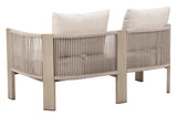 Sunlit Springs Gray Outdoor Sofa by Zuomod at Eve Furniture