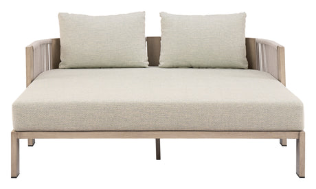 Sunlit Springs Green Outdoor Daybed by Zuomod at Eve Furniture