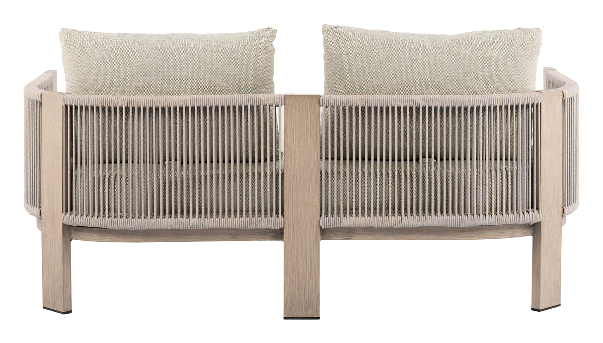 Sunlit Springs Green Outdoor Daybed by Zuomod at Eve Furniture