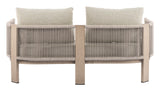 Sunlit Springs Green Outdoor Daybed by Zuomod at Eve Furniture