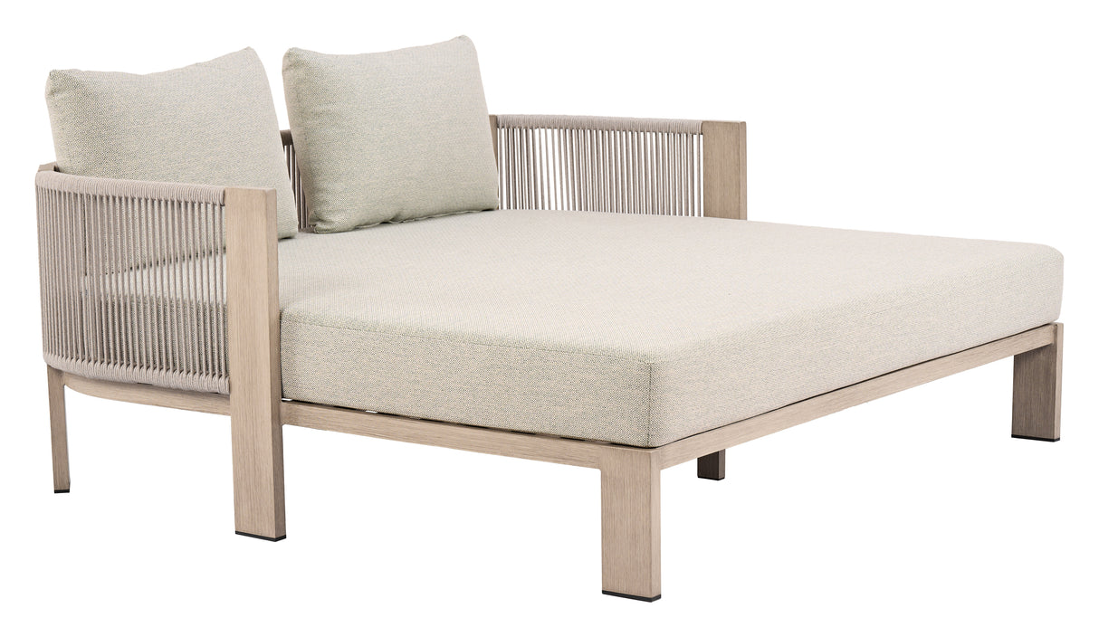 Sunlit Springs Green Outdoor Daybed by Zuomod at Eve Furniture