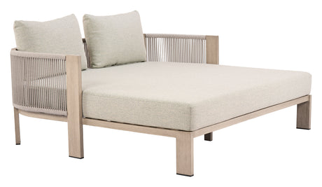 Sunlit Springs Green Outdoor Daybed by Zuomod at Eve Furniture