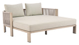 Sunlit Springs Green Outdoor Daybed by Zuomod at Eve Furniture
