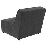 Sunny Charcoal Upholstered 6-piece Modular Sectional by Coaster at Eve Furniture