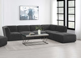 Sunny Charcoal Upholstered 6-piece Modular Sectional by Coaster at Eve Furniture