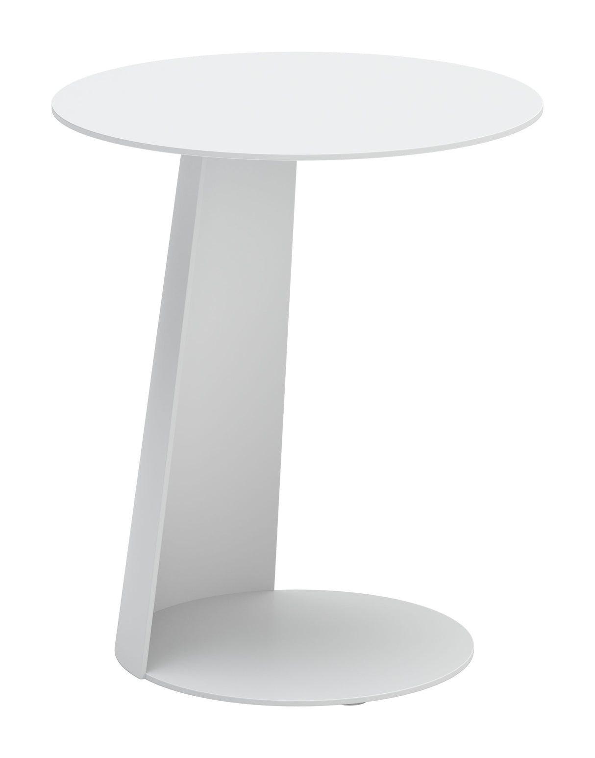 Sunny Isles White Outdoor Side Table by Zuomod at Eve Furniture