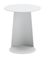 Sunny Isles White Outdoor Side Table by Zuomod at Eve Furniture
