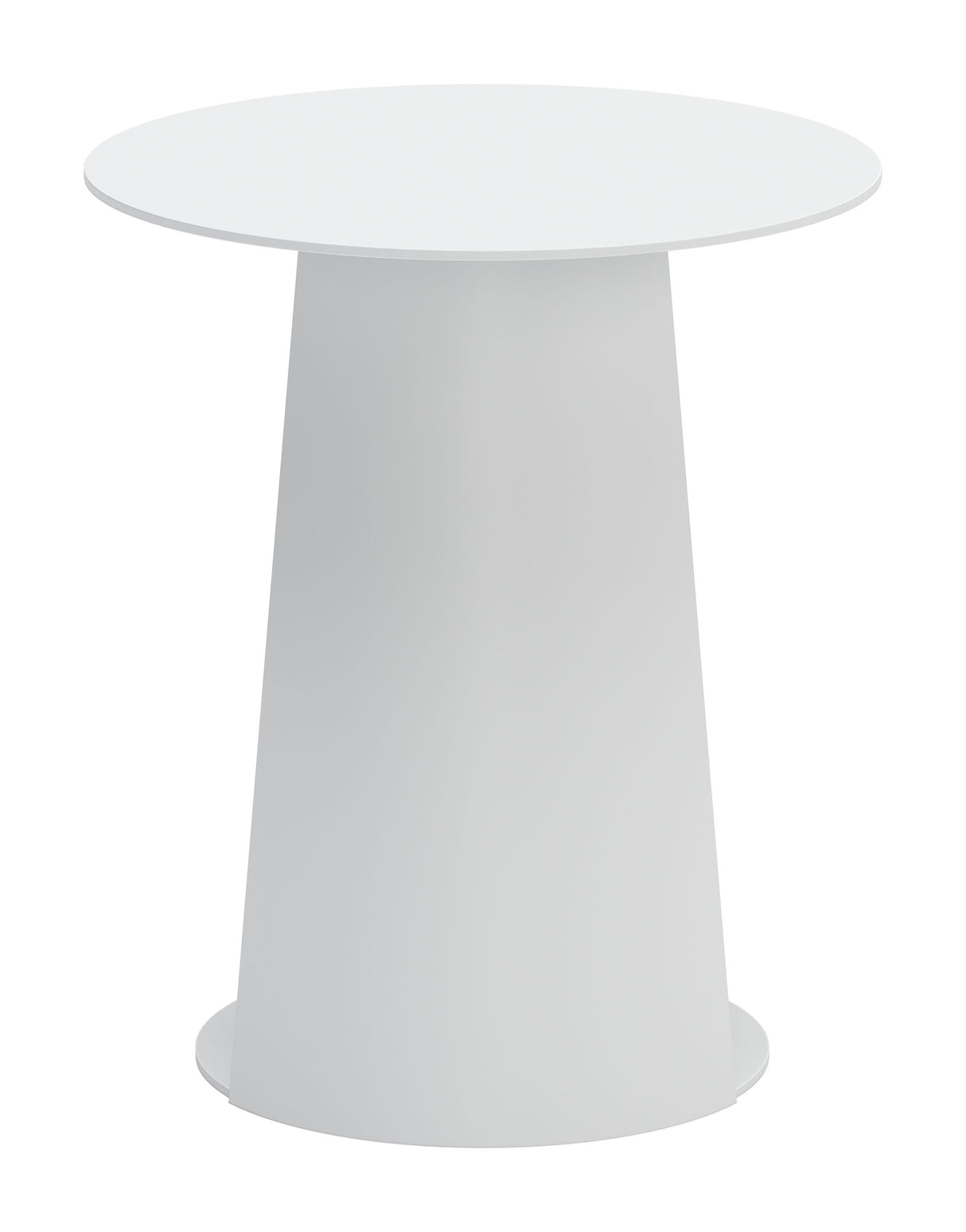 Sunny Isles White Outdoor Side Table by Zuomod at Eve Furniture
