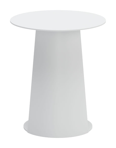 Sunny Isles White Outdoor Side Table by Zuomod at Eve Furniture