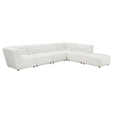 Sunny Natural Upholstered 6-Piece Sectional by Coaster at Eve Furniture
