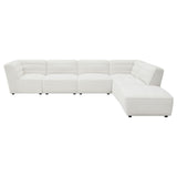 Sunny Natural Upholstered 6-Piece Sectional by Coaster at Eve Furniture