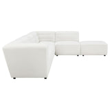 Sunny Natural Upholstered 6-Piece Sectional by Coaster at Eve Furniture
