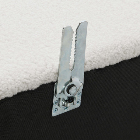 Sunny Natural Upholstered Armless Chair by Coaster at Eve Furniture